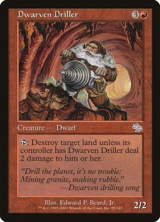 Dwarven Driller [Judgment] | Mega City Incorporated