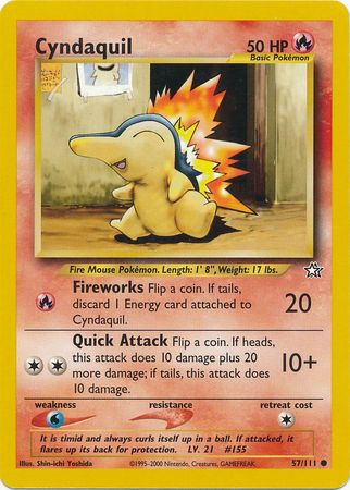 Cyndaquil (57/111) [Neo Genesis Unlimited] | Mega City Incorporated