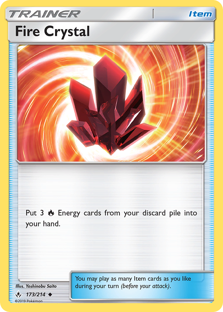 Fire Crystal (173/214) [Sun & Moon: Unbroken Bonds] | Mega City Incorporated