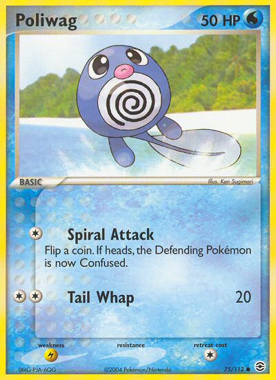 Poliwag (75/112) [EX: FireRed & LeafGreen] | Mega City Incorporated