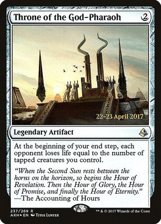 Throne of the God-Pharaoh [Amonkhet Promos] | Mega City Incorporated