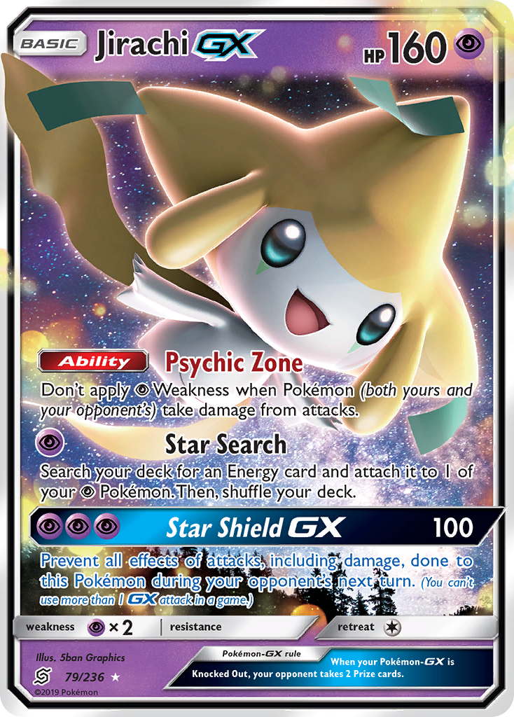 Jirachi GX (79/236) [Sun & Moon: Unified Minds] | Mega City Incorporated