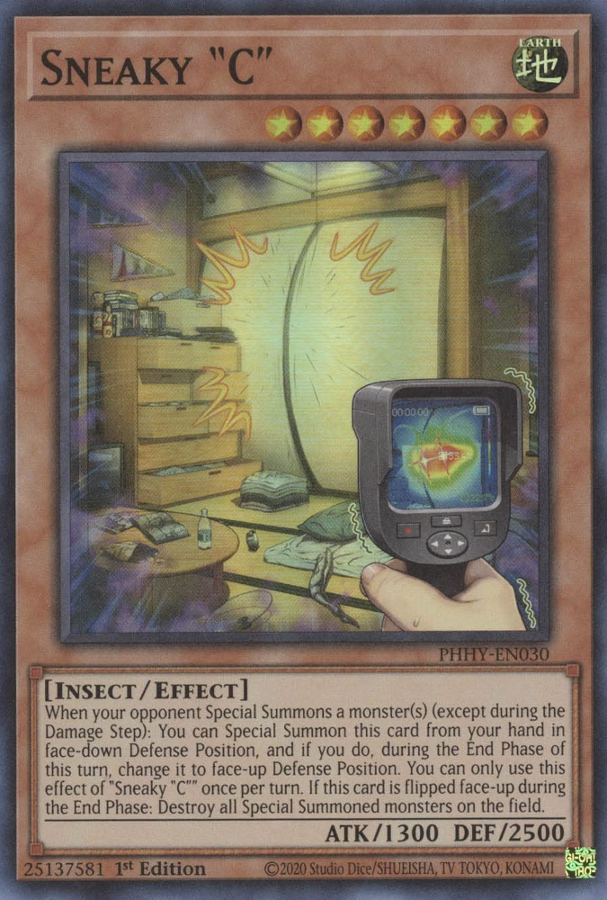 Sneaky "C" [PHHY-EN030] Super Rare | Mega City Incorporated