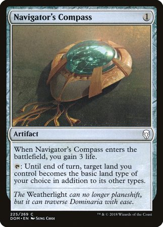 Navigator's Compass [Dominaria] | Mega City Incorporated