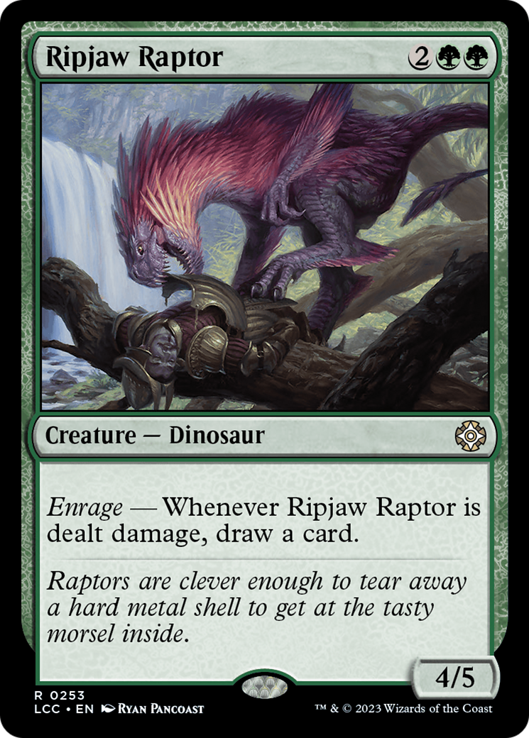 Ripjaw Raptor [The Lost Caverns of Ixalan Commander] | Mega City Incorporated