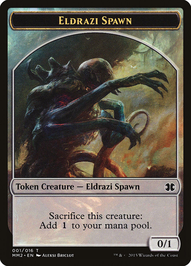 Eldrazi Spawn (001/016) [Modern Masters 2015 Tokens] | Mega City Incorporated