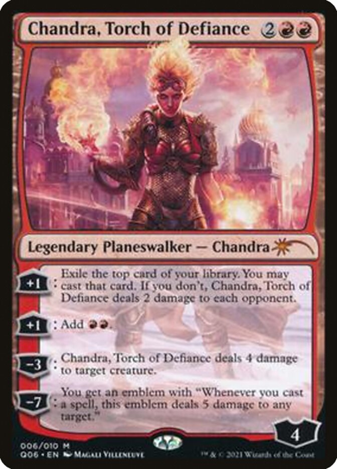 Chandra, Torch of Defiance [Pioneer Challenger Decks 2021] | Mega City Incorporated