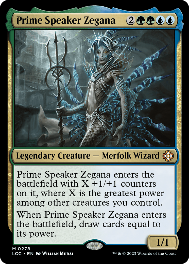 Prime Speaker Zegana [The Lost Caverns of Ixalan Commander] | Mega City Incorporated