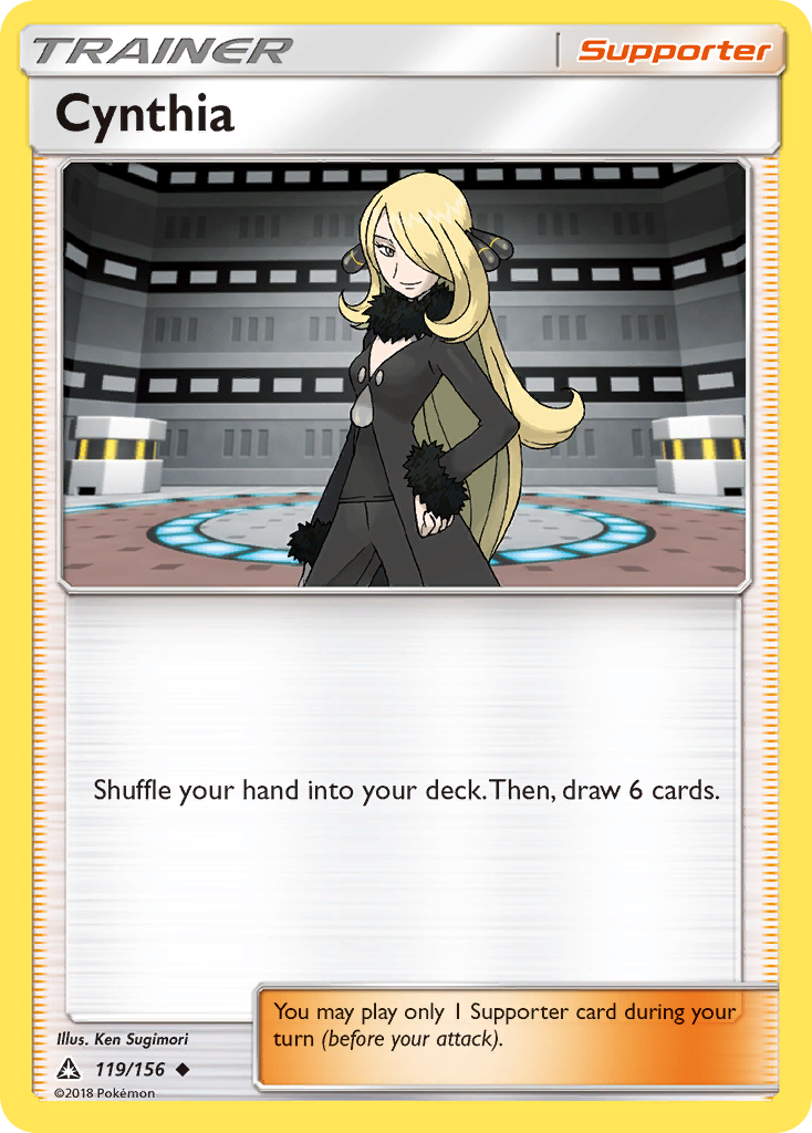 Cynthia (119/156) [Sun & Moon: Ultra Prism] | Mega City Incorporated