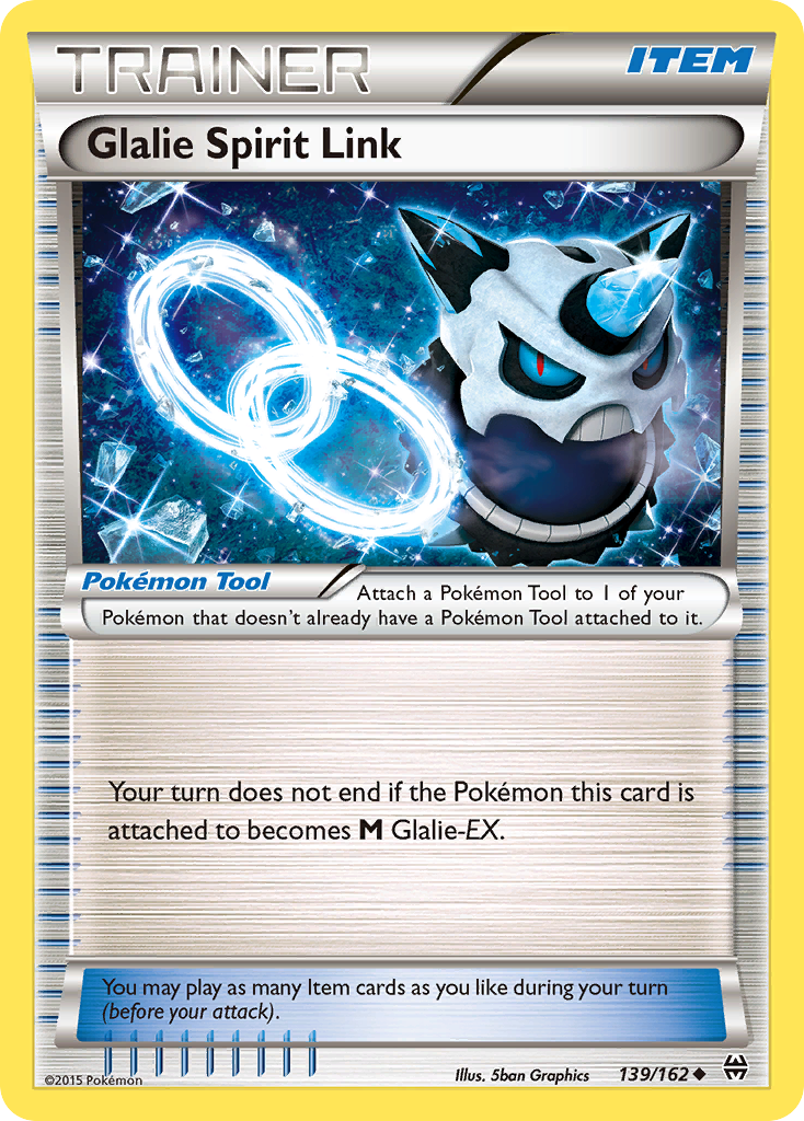 Glalie Spirit Link (139/162) [XY: BREAKthrough] | Mega City Incorporated