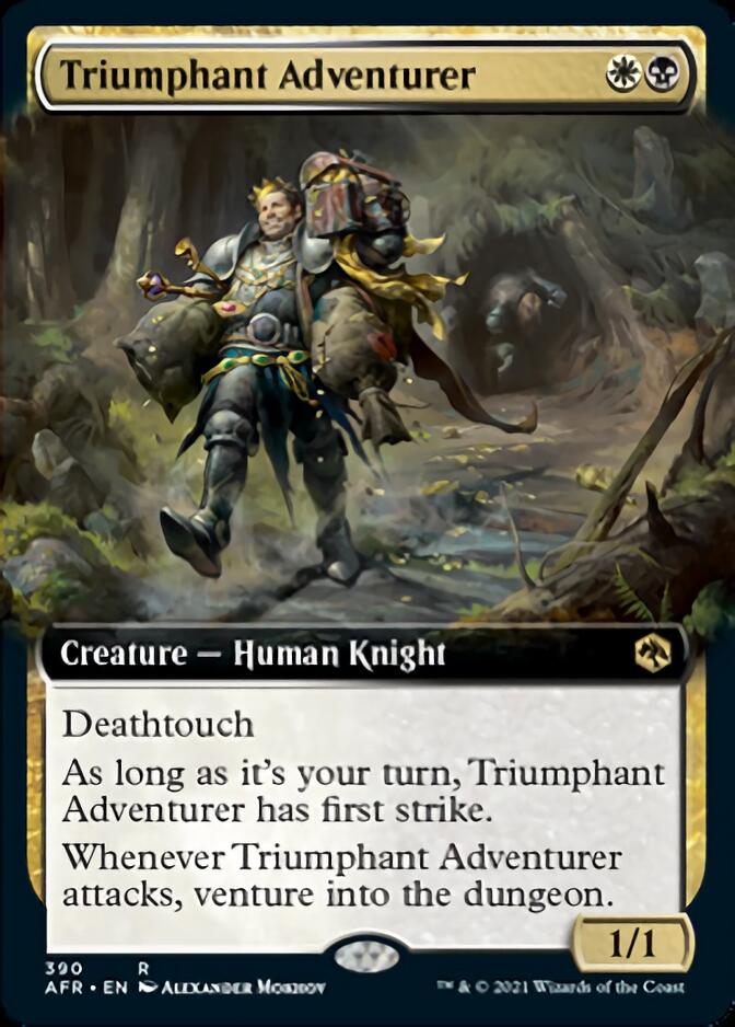 Triumphant Adventurer (Extended) [Dungeons & Dragons: Adventures in the Forgotten Realms] | Mega City Incorporated