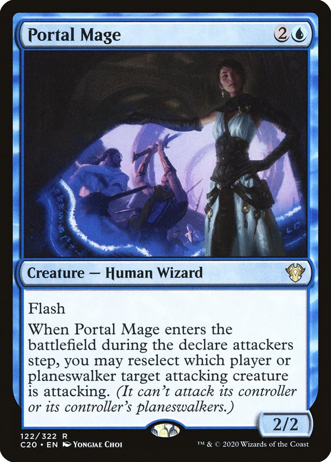 Portal Mage [Commander 2020] | Mega City Incorporated