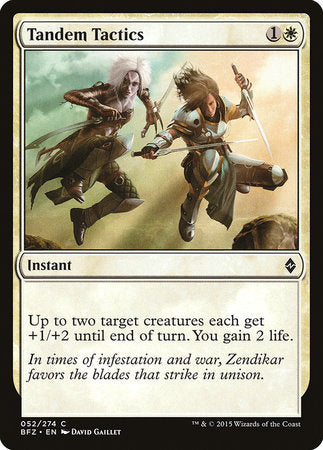 Tandem Tactics [Battle for Zendikar] | Mega City Incorporated