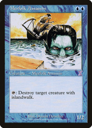 Merfolk Assassin [Time Spiral Timeshifted] | Mega City Incorporated