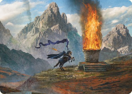 Call for Aid Art Card [The Lord of the Rings: Tales of Middle-earth Art Series] | Mega City Incorporated