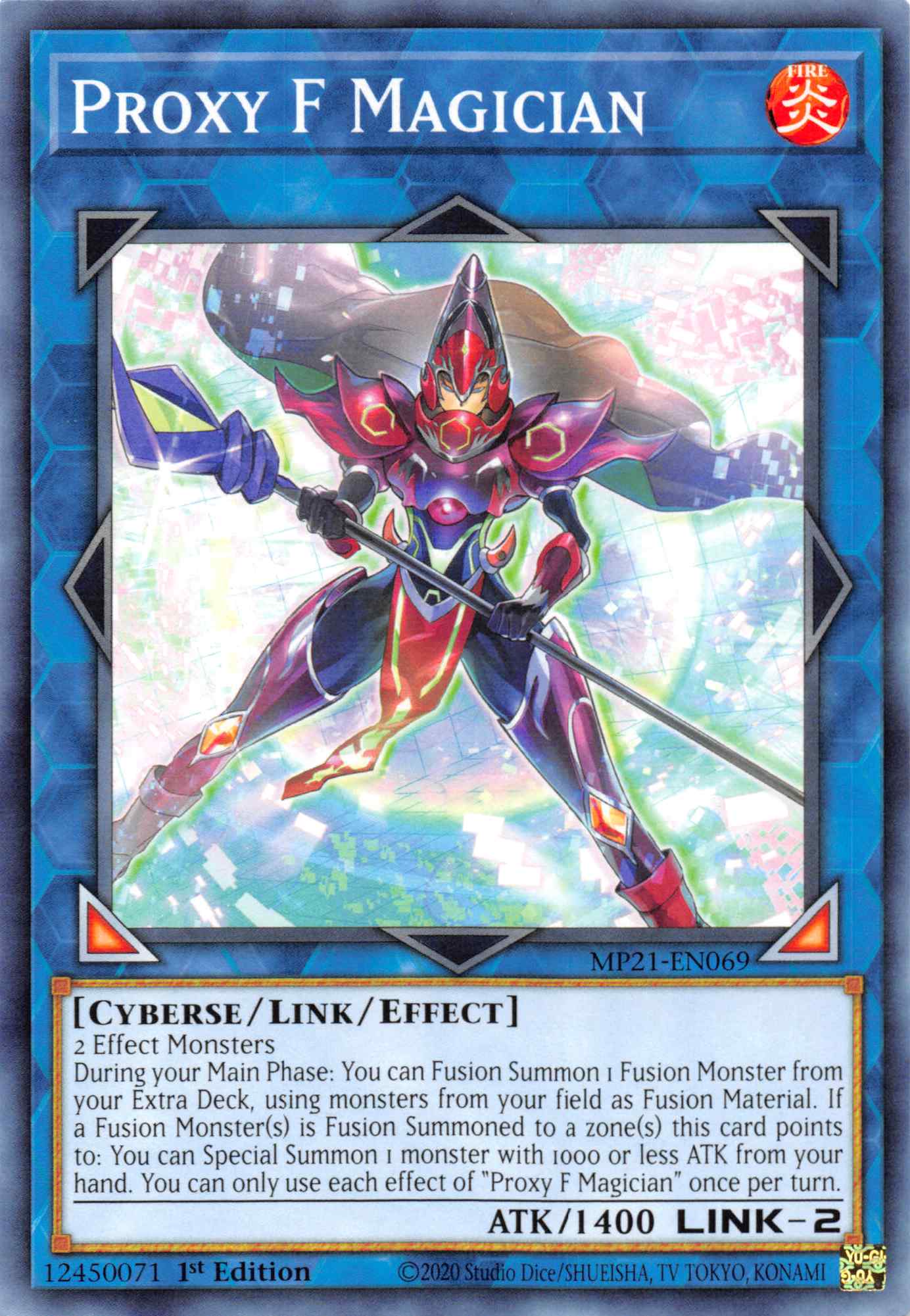 Proxy F Magician [MP21-EN069] Common | Mega City Incorporated