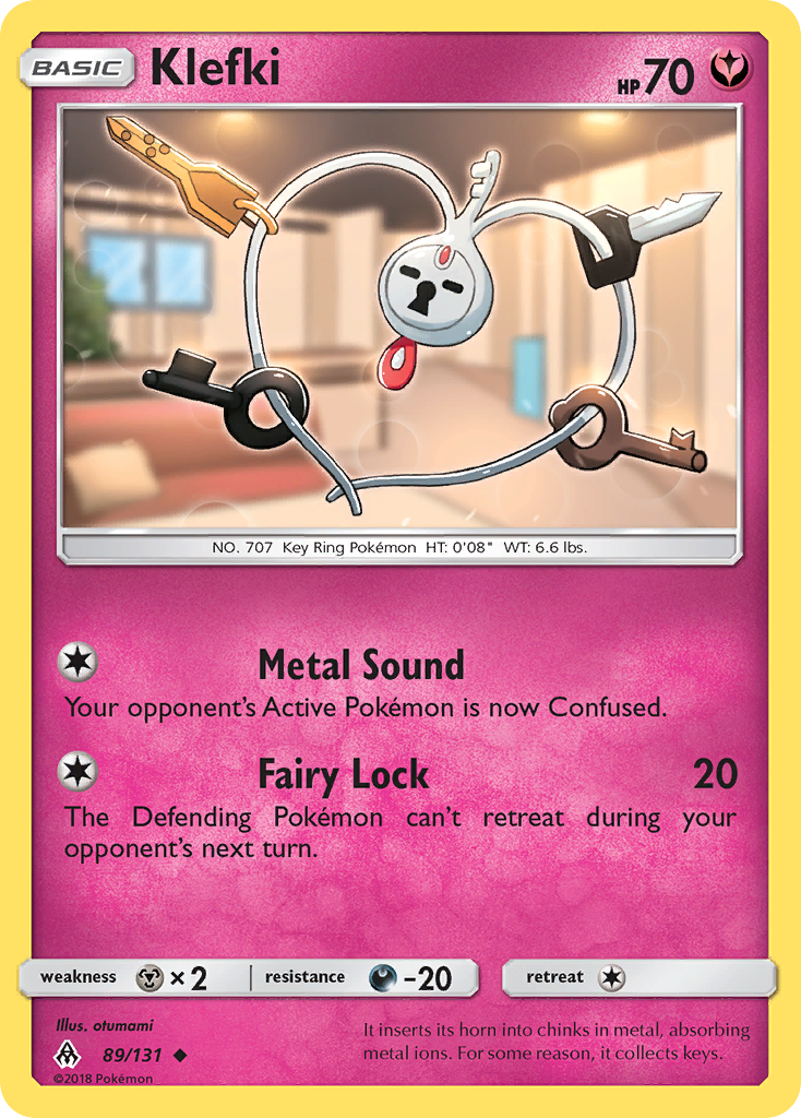 Klefki (89/131) [Sun & Moon: Forbidden Light] | Mega City Incorporated