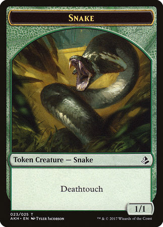 Snake Token [Amonkhet Tokens] | Mega City Incorporated