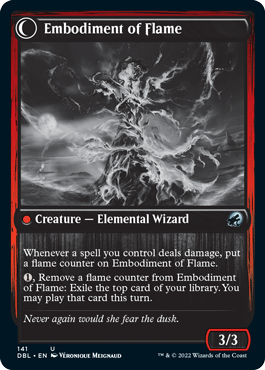 Flame Channeler // Embodiment of Flame [Innistrad: Double Feature] | Mega City Incorporated