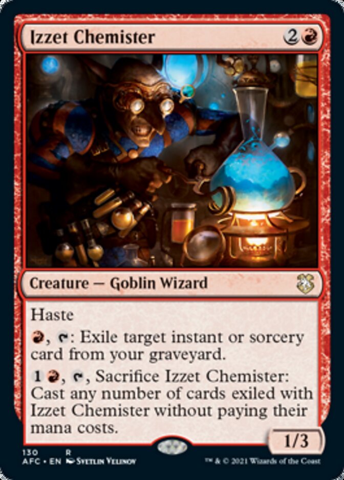 Izzet Chemister [Dungeons & Dragons: Adventures in the Forgotten Realms Commander] | Mega City Incorporated