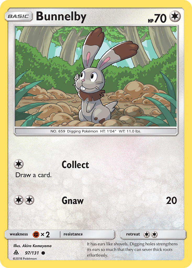 Bunnelby (97/131) [Sun & Moon: Forbidden Light] | Mega City Incorporated