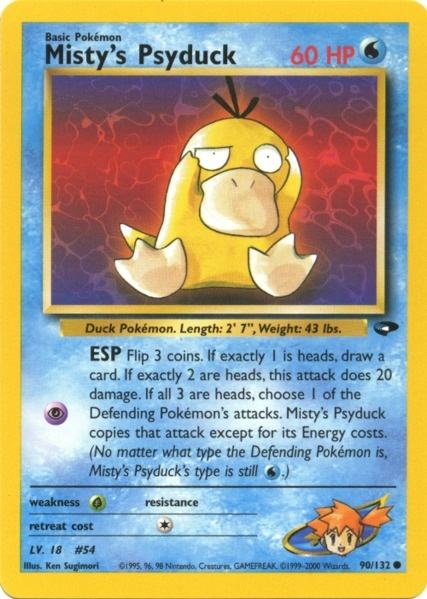 Misty's Psyduck (90/132) [Gym Challenge Unlimited] | Mega City Incorporated