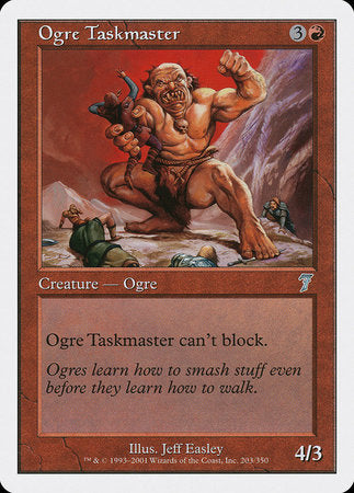 Ogre Taskmaster [Seventh Edition] | Mega City Incorporated