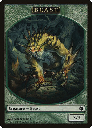 Beast Token [Duel Decks: Heroes vs. Monsters Tokens] | Mega City Incorporated