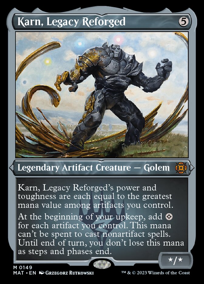 Karn, Legacy Reforged (Foil Etched) [March of the Machine: The Aftermath] | Mega City Incorporated