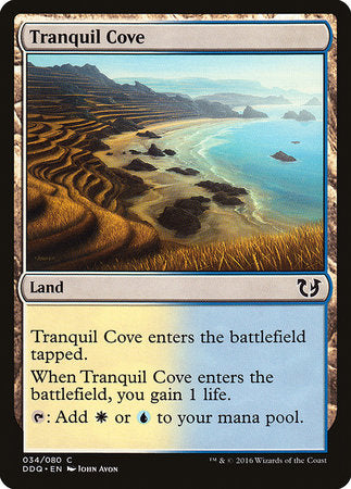 Tranquil Cove [Duel Decks: Blessed vs. Cursed] | Mega City Incorporated