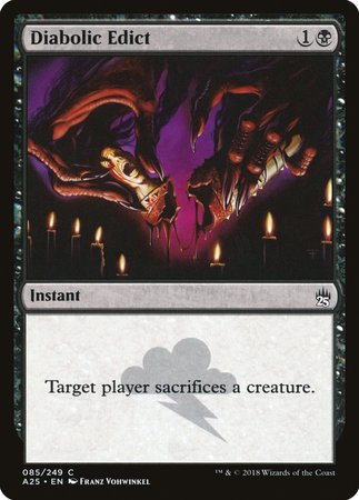 Diabolic Edict [Masters 25] | Mega City Incorporated