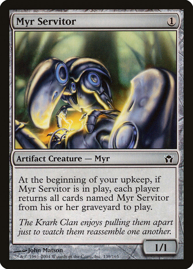 Myr Servitor [Fifth Dawn] | Mega City Incorporated