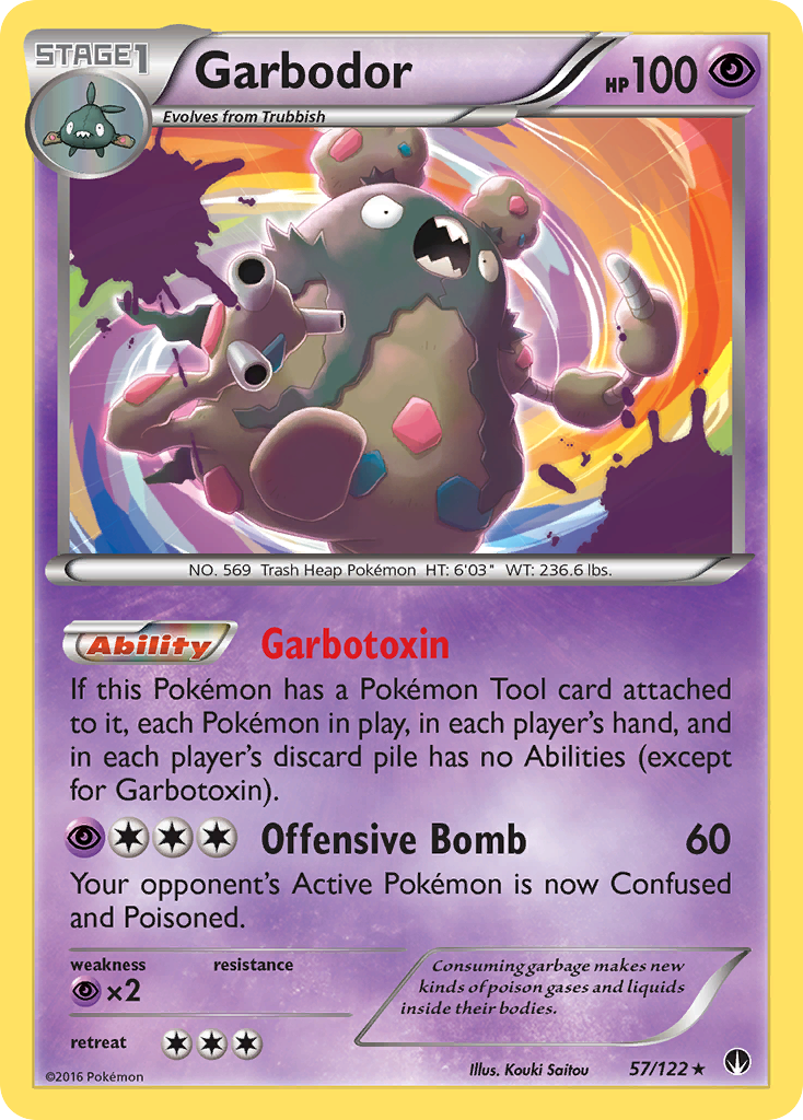 Garbodor (57/122) [XY: BREAKpoint] | Mega City Incorporated