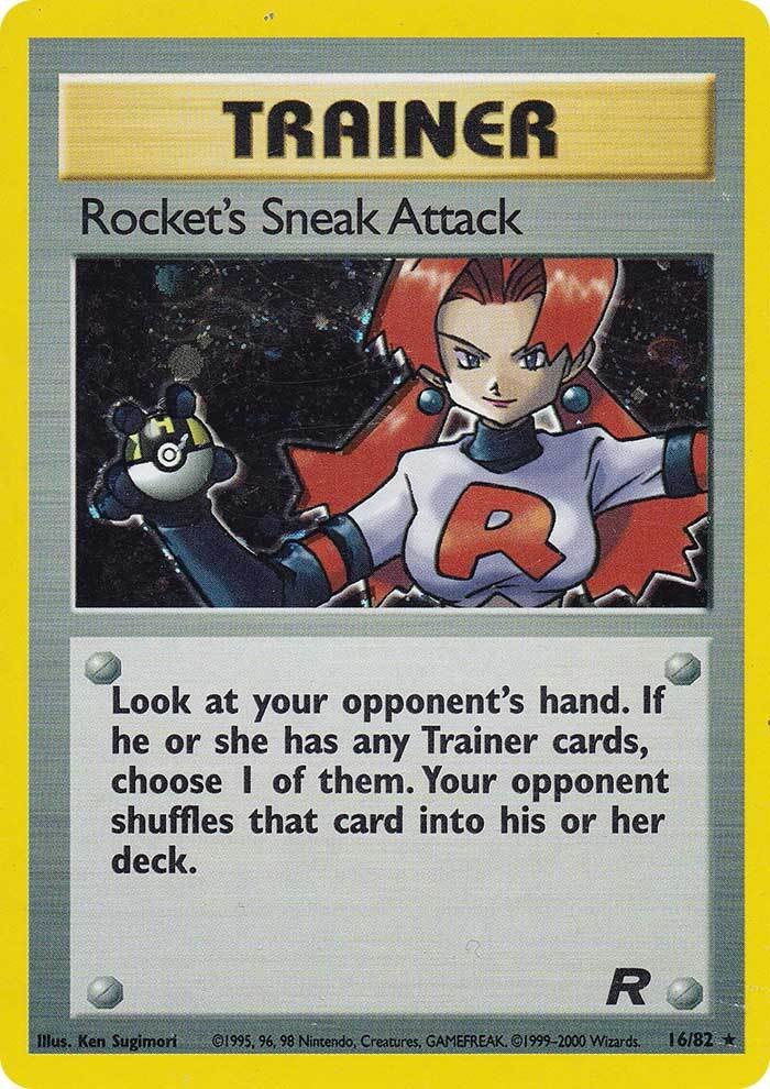 Rocket's Sneak Attack (16/82) [Team Rocket Unlimited] | Mega City Incorporated