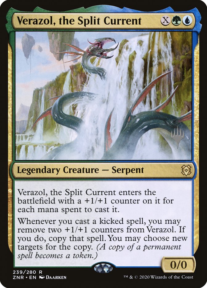 Verazol, the Split Current (Promo Pack) [Zendikar Rising Promos] | Mega City Incorporated