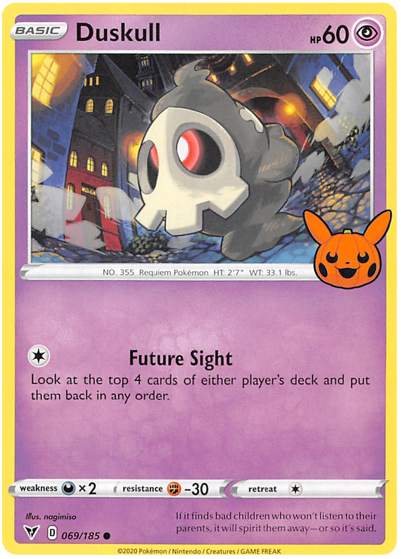 Duskull (069/185) [Trick or Trade 2023] | Mega City Incorporated