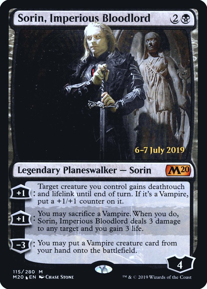 Sorin, Imperious Bloodlord  [Core Set 2020 Prerelease Promos] | Mega City Incorporated