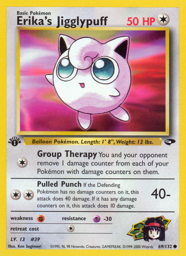 Erika's Jigglypuff (69/132) [Gym Challenge 1st Edition] | Mega City Incorporated