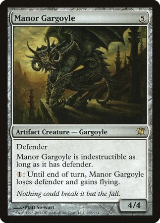 Manor Gargoyle [Innistrad] | Mega City Incorporated