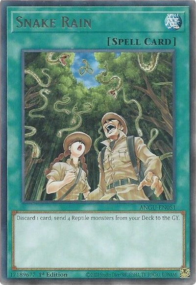 Snake Rain (Rare) [ANGU-EN051] Rare | Mega City Incorporated