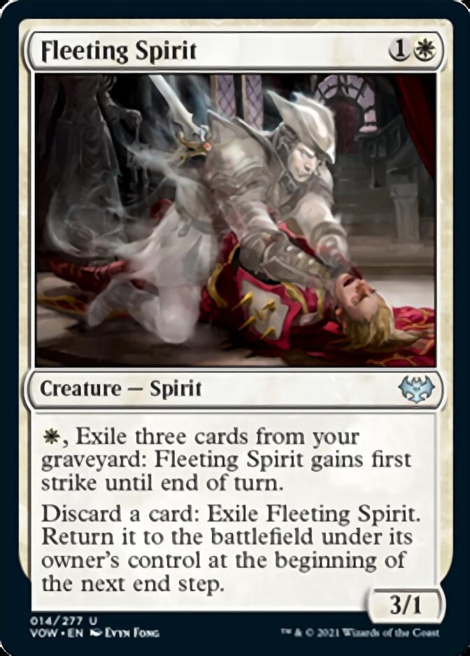 Fleeting Spirit [Innistrad: Crimson Vow] | Mega City Incorporated