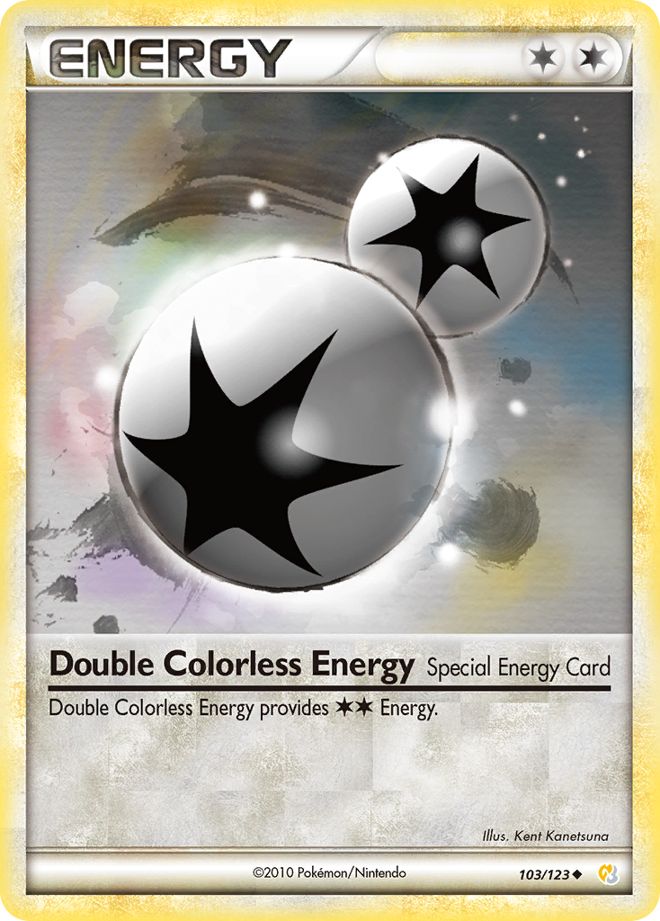 Double Colorless Energy (103/123) [HeartGold & SoulSilver: Base Set] | Mega City Incorporated