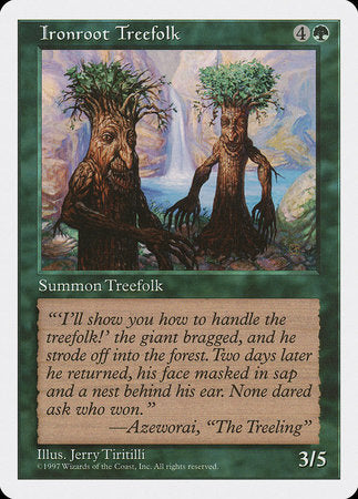 Ironroot Treefolk [Fifth Edition] | Mega City Incorporated