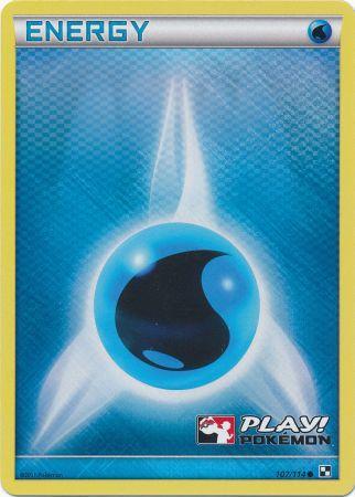 Water Energy (107/114) (Play Pokemon Promo) [Black & White: Base Set] | Mega City Incorporated