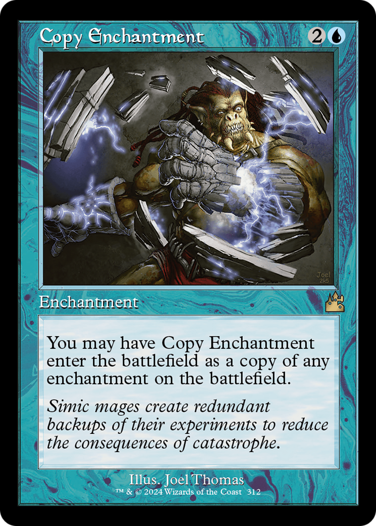 Copy Enchantment (Retro Frame) [Ravnica Remastered] | Mega City Incorporated