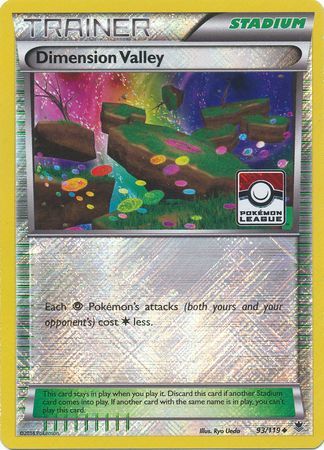 Dimension Valley (93/119) (League Promo) [XY: Phantom Forces] | Mega City Incorporated