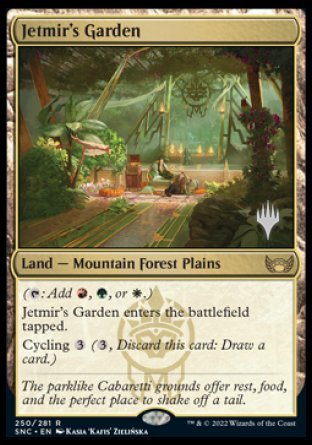 Jetmir's Garden (Promo Pack) [Streets of New Capenna Promos] | Mega City Incorporated