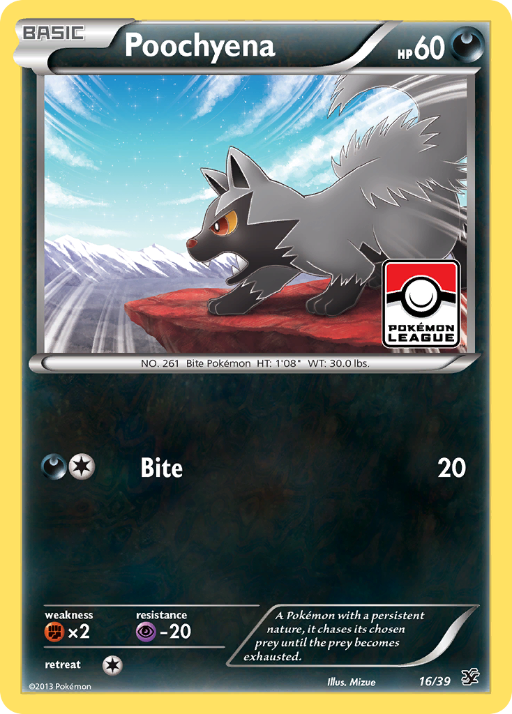 Poochyena (16/39) [XY: Kalos Starter Set] | Mega City Incorporated