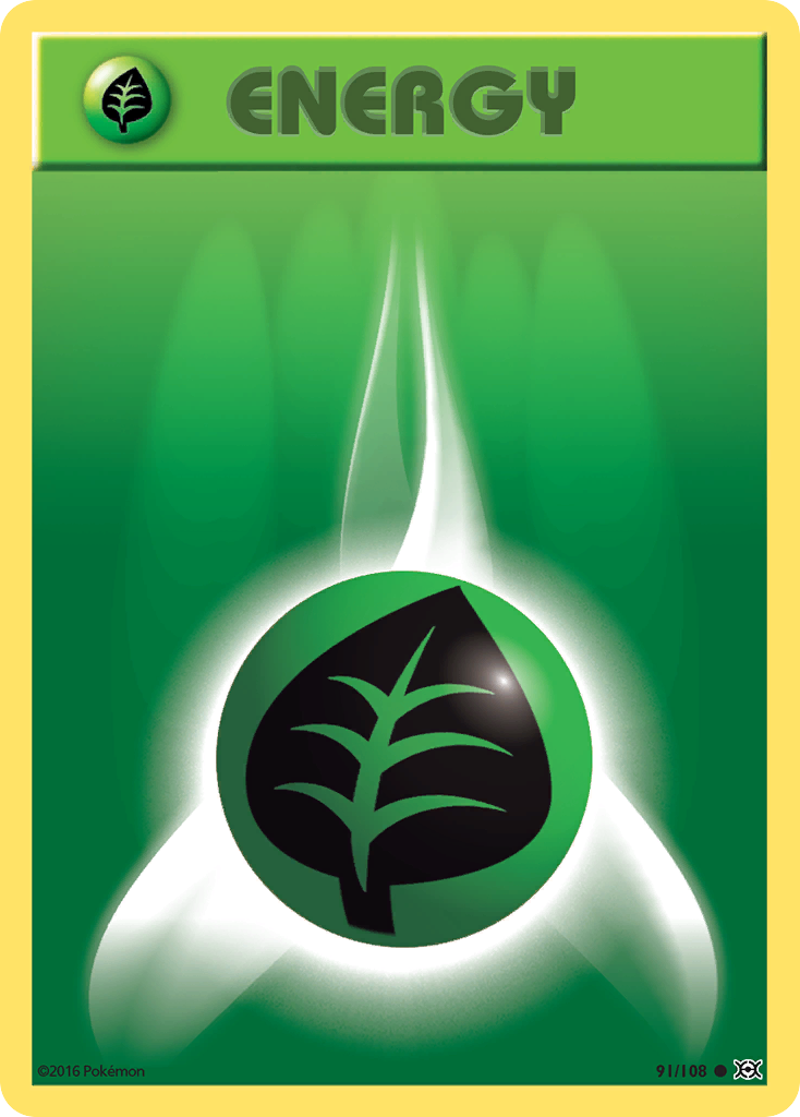 Grass Energy (91/108) [XY: Evolutions] | Mega City Incorporated