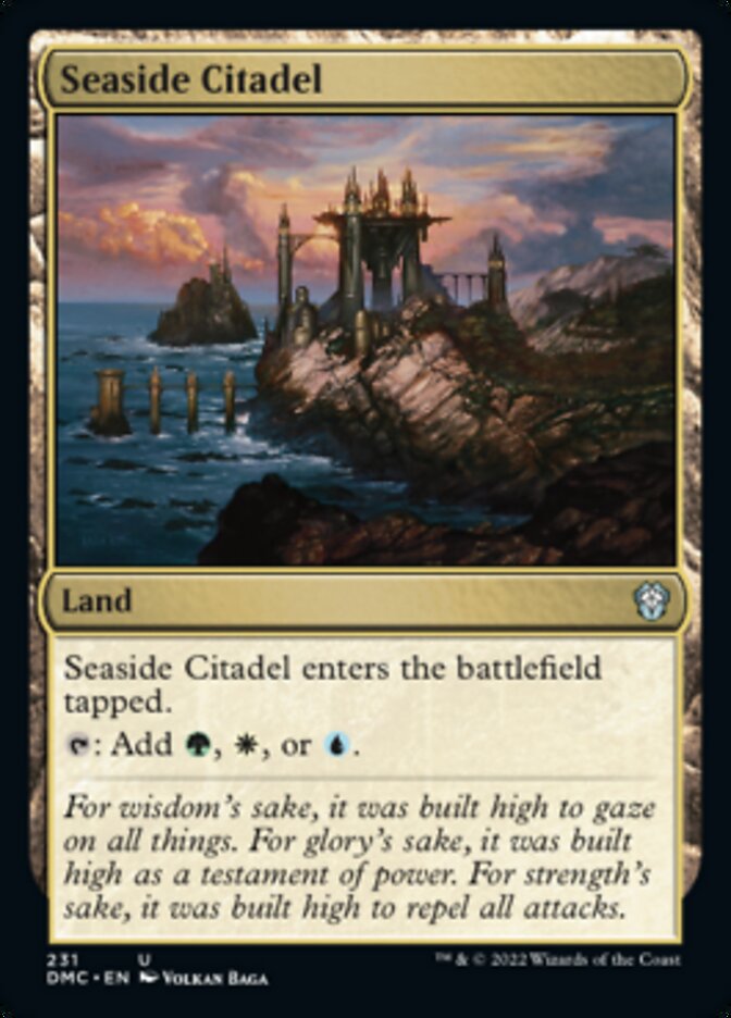 Seaside Citadel [Dominaria United Commander] | Mega City Incorporated